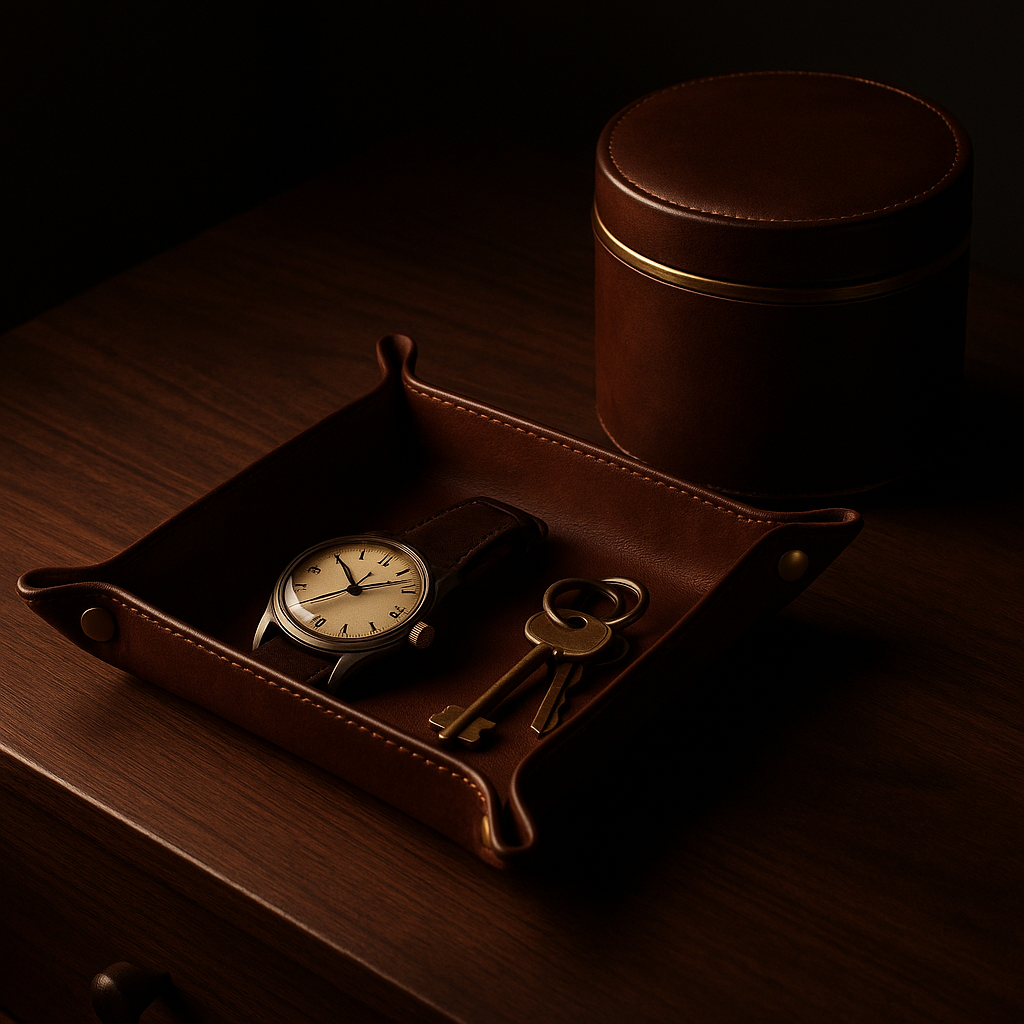 Valet Tray & Treat Box Set