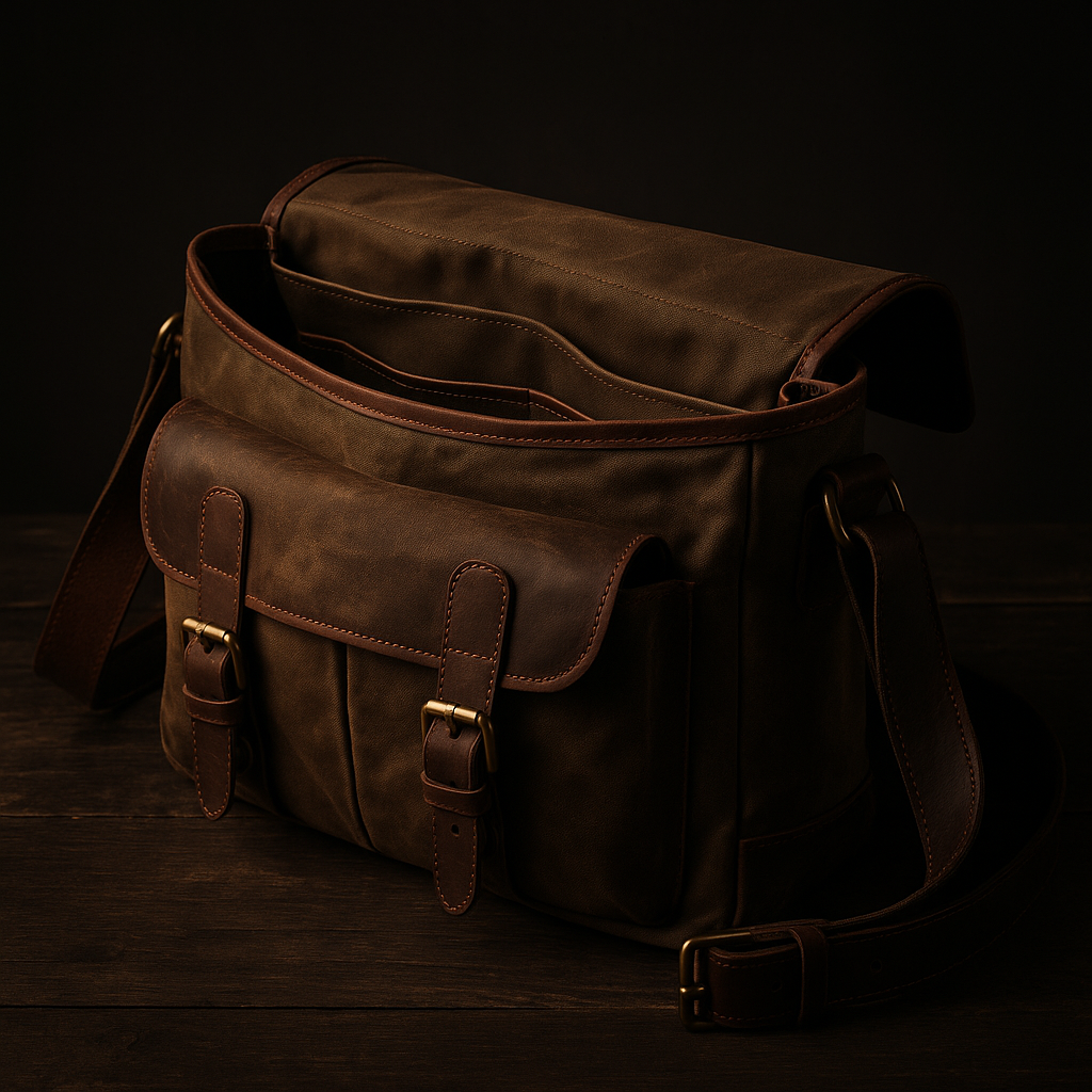 Waxed Canvas Field Bag